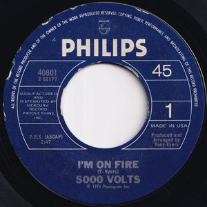 5000 Volts - I'm On Fire / Still On Fire (7 inch Record / Used)