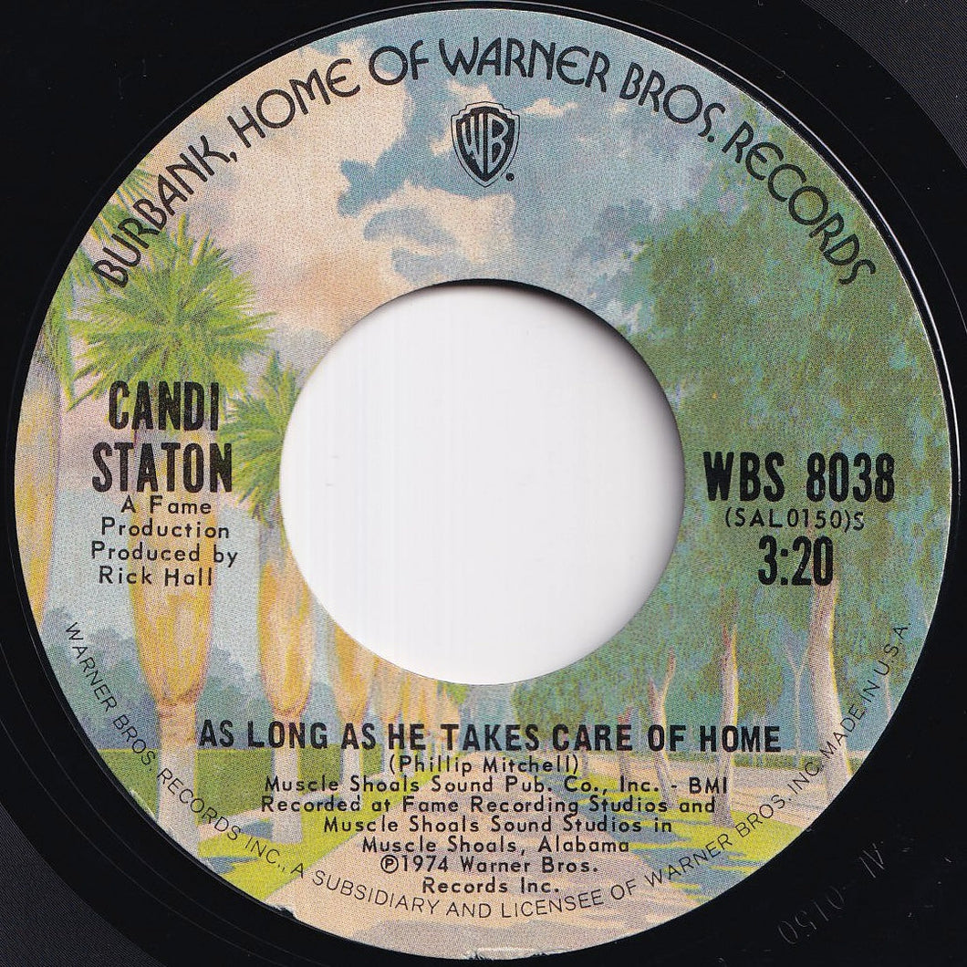 Candi Staton - As Long As He Takes Care Of Home / A Little Taste Of Love (7 inch Record / Used)