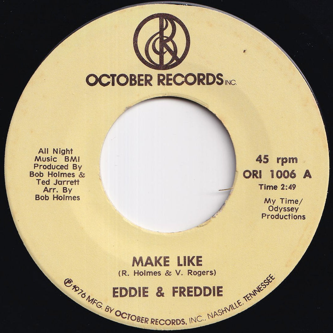 Eddie & Freddie - Make Like / Steady (7 inch Record / Used)