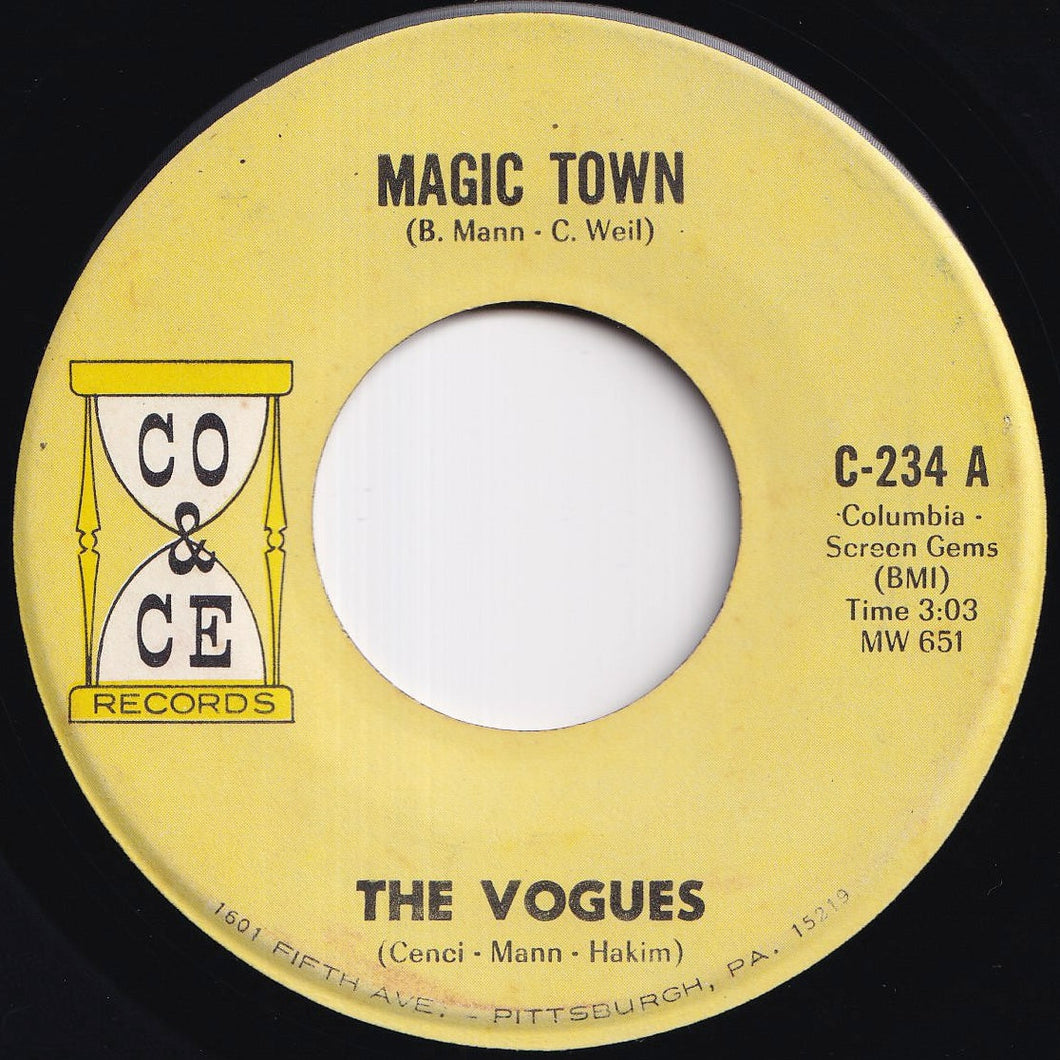 Vogues - Magic Town / Humpty Dumpty (7 inch Record / Used)