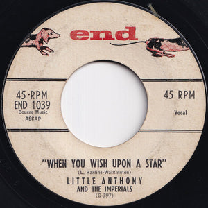 Little Anthony And The Imperials - Wishful Thinking / When You Wish Upon A Star (7 inch Record / Used)