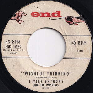 Little Anthony And The Imperials - Wishful Thinking / When You Wish Upon A Star (7 inch Record / Used)
