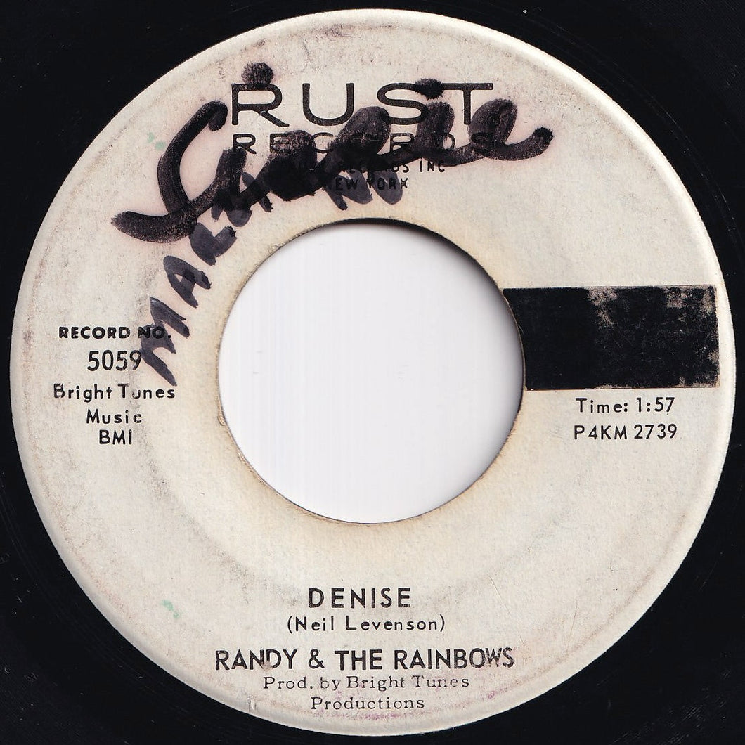 Randy And The Rainbows - Denise / Come Back (7 inch Record / Used)