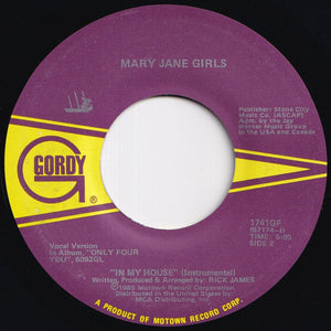 Mary Jane - In My House / (Instrumental) (7 inch Record / Used)
