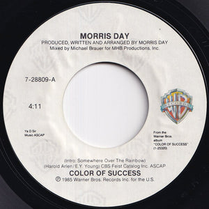 Morris Day - Color Of Success / (Instrumental Mix) (7 inch Record / Used)