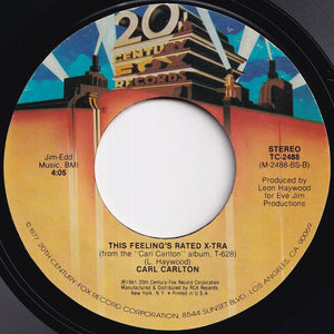 Carl Carlton - She's A Bad Mama Jama (She's Built, She's Stacked) / This Feeling's Rated X-Tra (7 inch Record / Used)