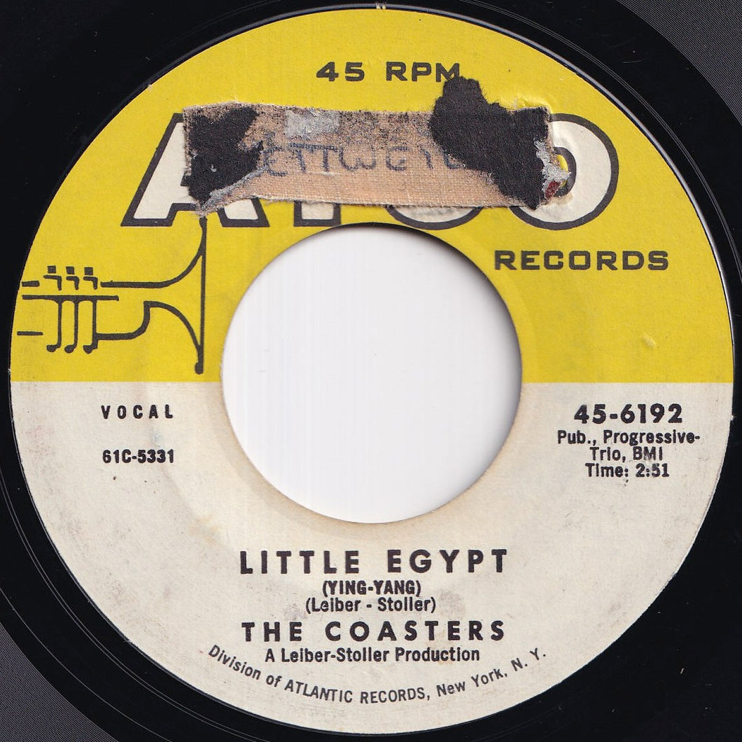 Coasters - Little Egypt (Ying-Yang) / Keep On Rolling (7 inch Record / Used)