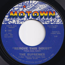 画像をギャラリービューアに読み込む, Supremes - You Keep Me Hangin&#39; On / Remove This Doubt (7 inch Record / Used)
