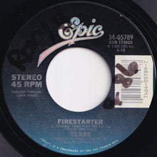 画像をギャラリービューアに読み込む, Tease - Firestarter / Baby Be Mine (7 inch Record / Used)
