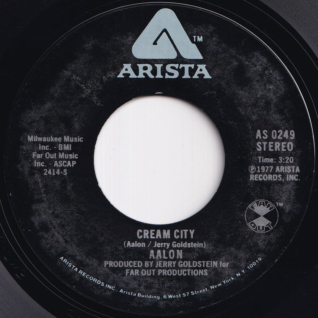 Aalon - Cream City / Midnight Man (7 inch Record / Used)