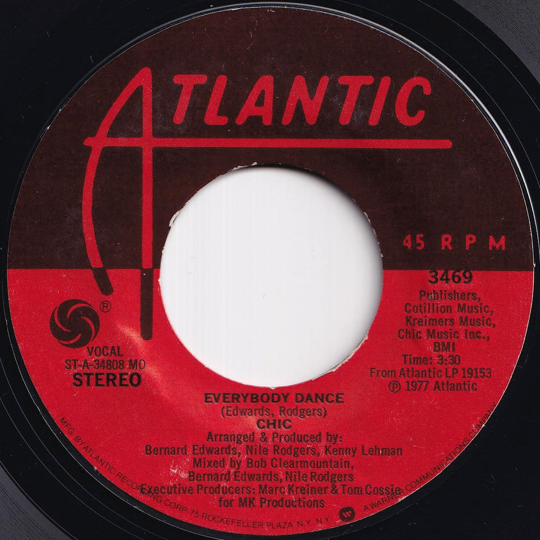 Chic - Everybody Dance / Est-Ce Que C'est Chic (7 inch Record / Used)