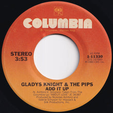 画像をギャラリービューアに読み込む, Gladys Knight And The Pips - Taste of Bitter Love / Add It Up (7 inch Record / Used)
