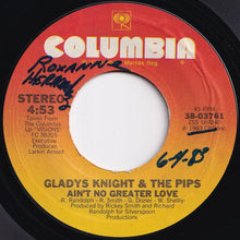画像をギャラリービューアに読み込む, Gladys Knight And The Pips - Save The Overtime (For Me) / Ain&#39;t No Greater Love (7 inch Record / Used)

