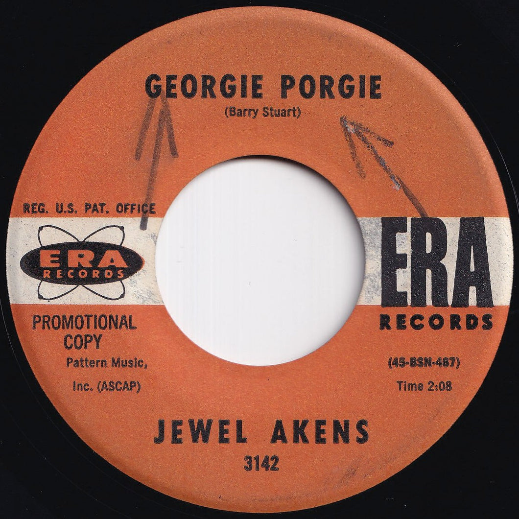 Jewel Akens - Georgie Porgie / Around The Corner (From My House) (7 inch Record / Used)