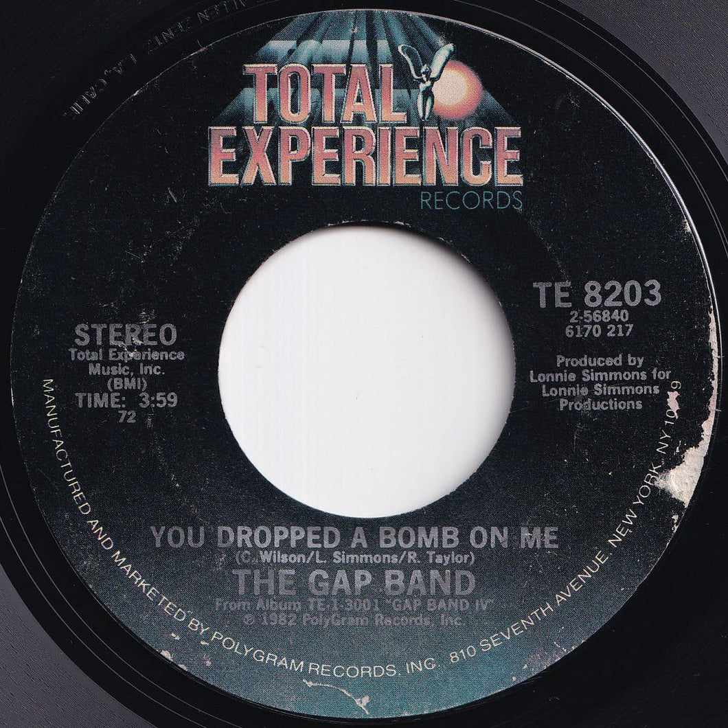 Gap Band - You Dropped A Bomb On Me / Lonely Like Me (7 inch Record / Used)