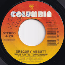 画像をギャラリービューアに読み込む, Gregory Abbott - Shake You Down / Wait Until Tomorrow (7 inch Record / Used)
