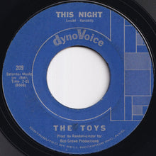 画像をギャラリービューアに読み込む, Toys - A Lover&#39;s Concerto / This Night (7 inch Record / Used)
