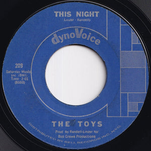 Toys - A Lover's Concerto / This Night (7 inch Record / Used)