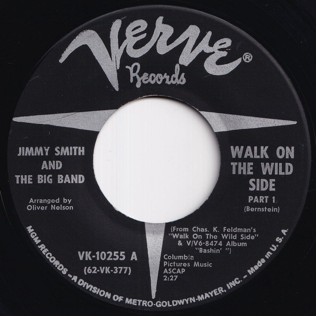 Jimmy Smith And The Big Band - Walk On The Wild Side (Part 1) / (Part 2) (7 inch Record / Used)