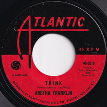 画像をギャラリービューアに読み込む, Aretha Franklin - Think / You Send Me (7 inch Record / Used)
