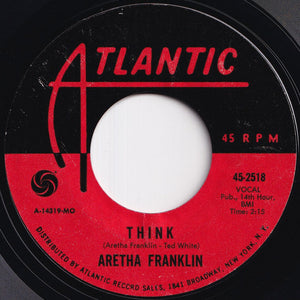 Aretha Franklin - Think / You Send Me (7 inch Record / Used)