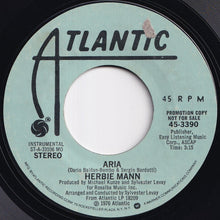 画像をギャラリービューアに読み込む, Herbie Mann - Aria / Aria (7 inch Record / Used)
