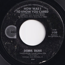 Load image into Gallery viewer, Doris Duke - Feet Start Walking / How Was I To Know You Cared (7 inch Record / Used)
