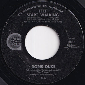 Doris Duke - Feet Start Walking / How Was I To Know You Cared (7 inch Record / Used)