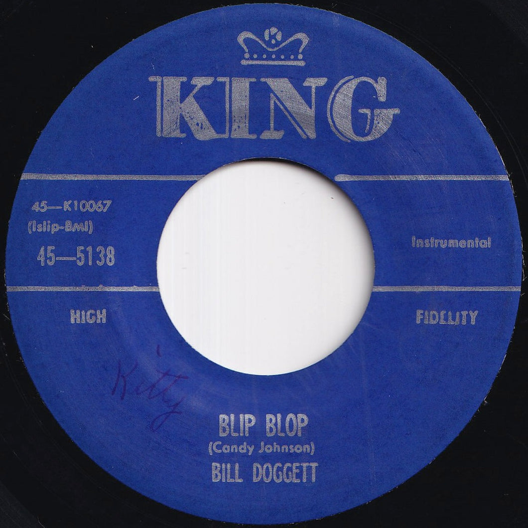 Bill Doggett - Blip Blop / Tanya (7 inch Record / Used)