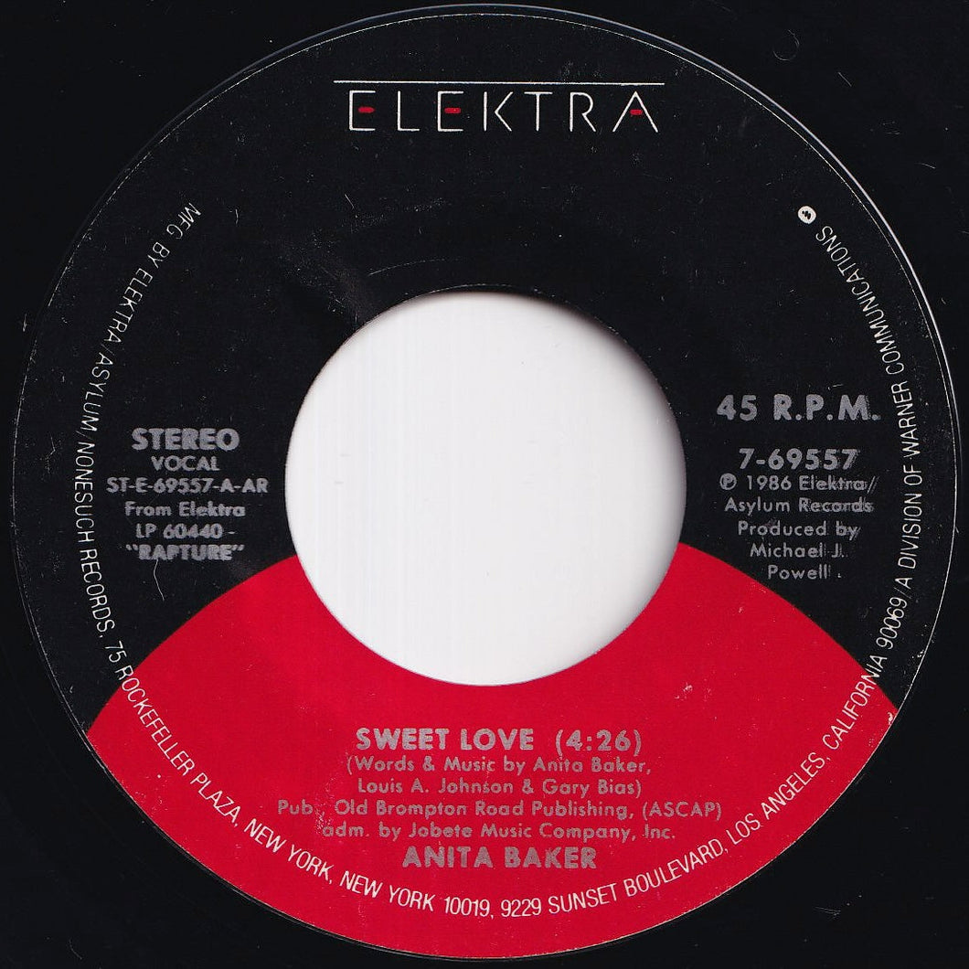 Anita Baker - Sweet Love / Watch Your Step (7 inch Record / Used)
