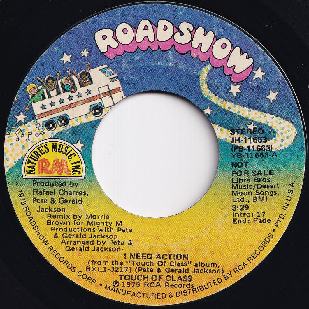 Touch Of Class - I Need Action (Stereo) / (Mono) (7 inch Record / Used)