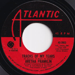 Aretha Franklin - The Weight / Tracks Of My Tears (7 inch Record / Used)