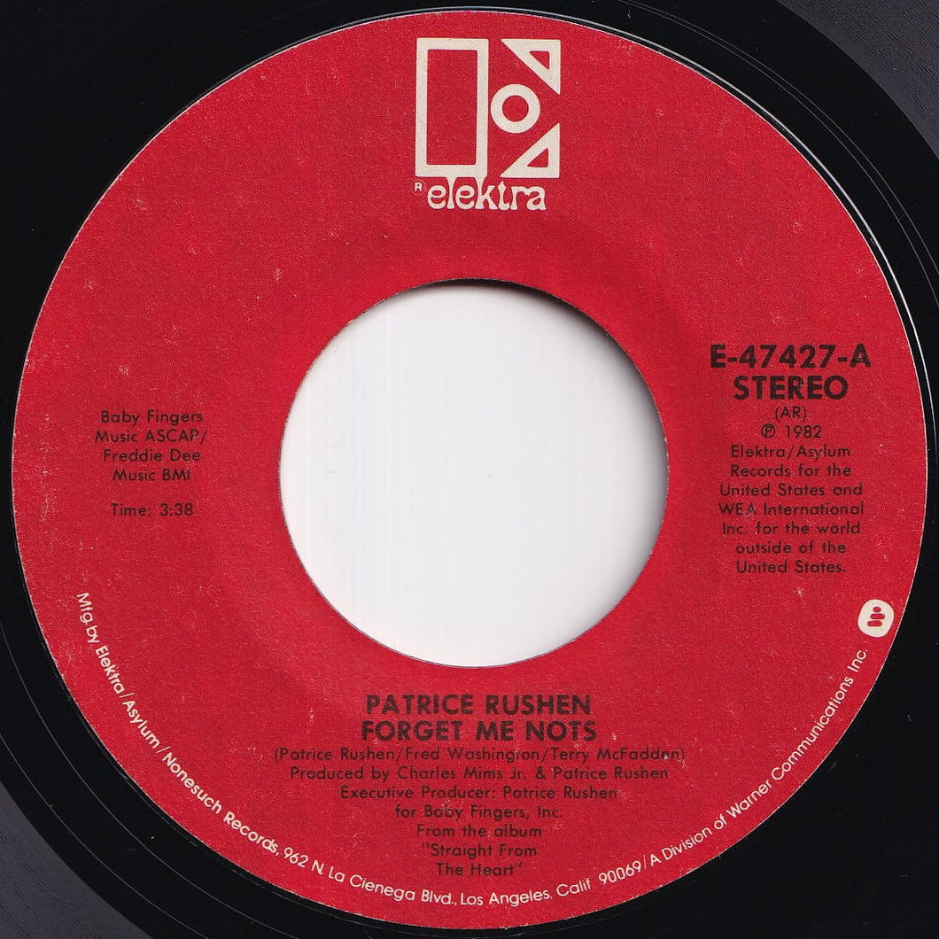 Patrice Rushen - Forget Me Nots / (She Will) Take You Down To Love (7 inch Record / Used)