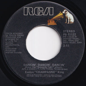 Evelyn Champagne King - Shame / Dancin', Dancin', Dancin' (7 inch Record / Used)
