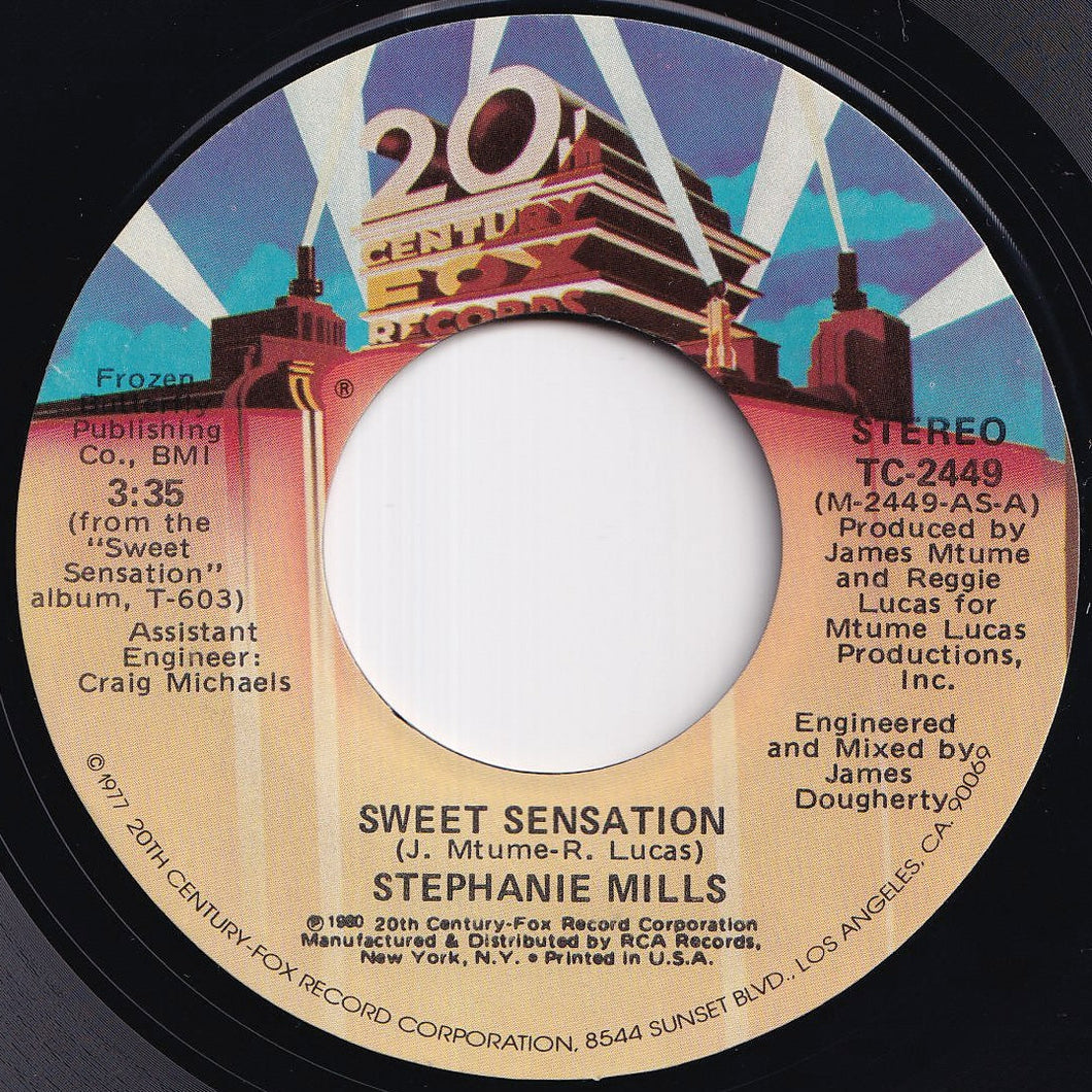 Stephanie Mills - Sweet Sensation / Wish That You Were Mine (7 inch Record / Used)