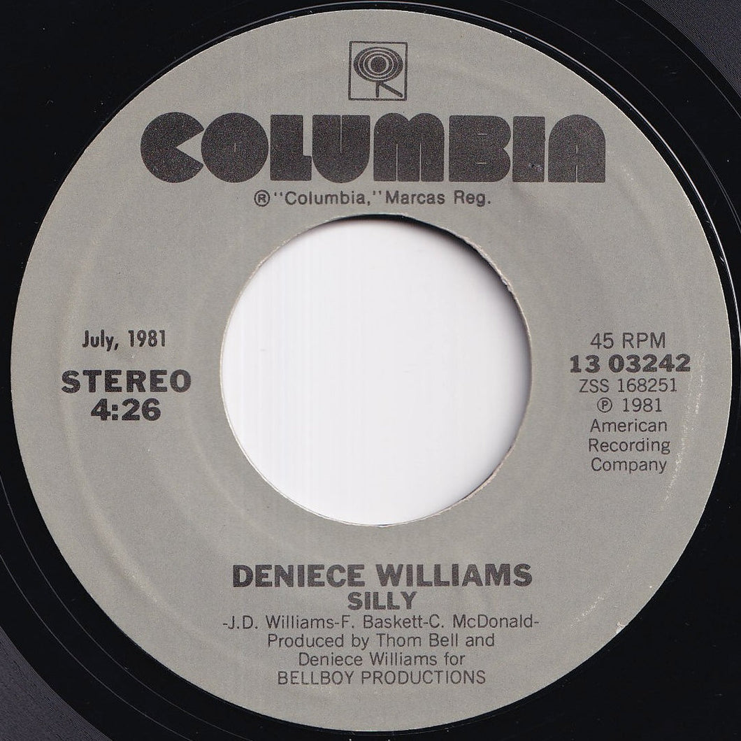 Deniece Williams - Silly / It's Gonna Take A Miracle (7 inch Record / Used)