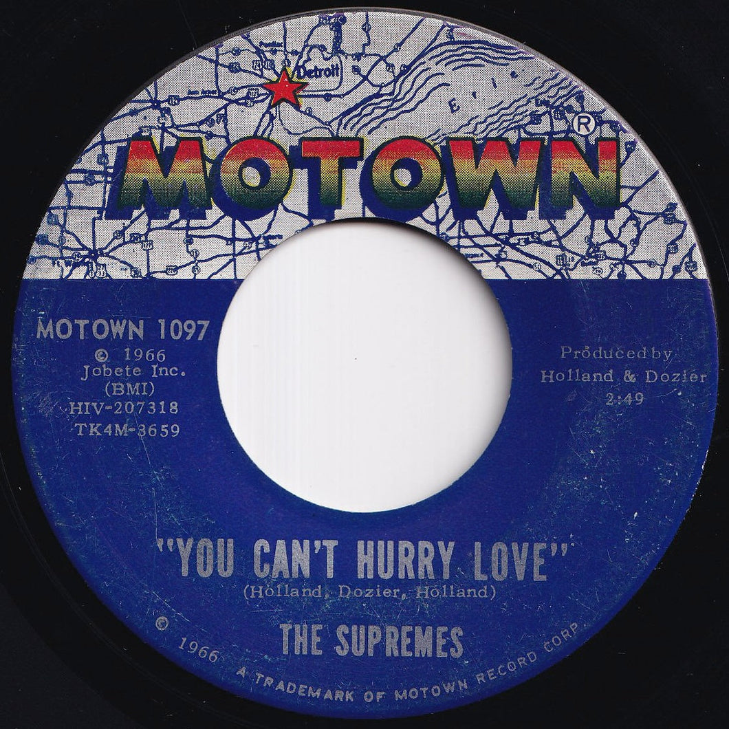Supremes - You Can't Hurry Love / Put Yourself In My Place (7 inch Record / Used)