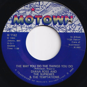 Diana Ross And The Supremes, Temptations - I'll Try Something New / The Way You Do The Things You Do (7 inch Record / Used)