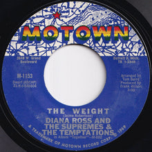 画像をギャラリービューアに読み込む, Diana Ross And The Supremes, Temptations - The Weight / For Better Or For Worse (7 inch Record / Used)
