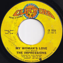 画像をギャラリービューアに読み込む, Impressions - This Is My Country / My Woman&#39;s Love (7 inch Record / Used)
