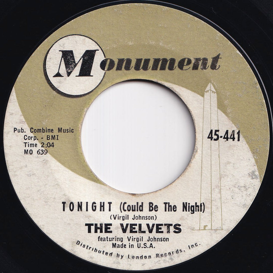 Velvets - Tonight (Could Be The Night) / Spring Fever (7 inch Record / Used)