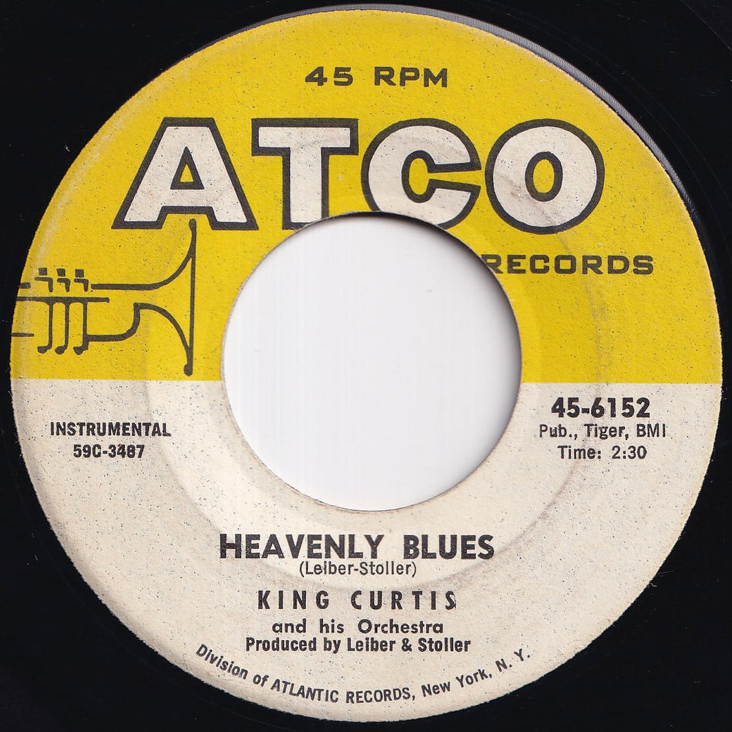 King Curtis And His Orchestra - Heavenly Blues / Restless Guitar (7 inch Record / Used)