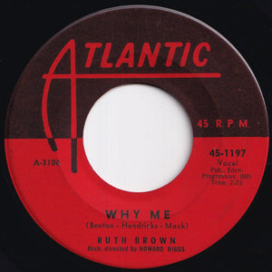 Ruth Brown - This Little Girl's Gone Rockin' / Why Me (7 inch Record / Used)