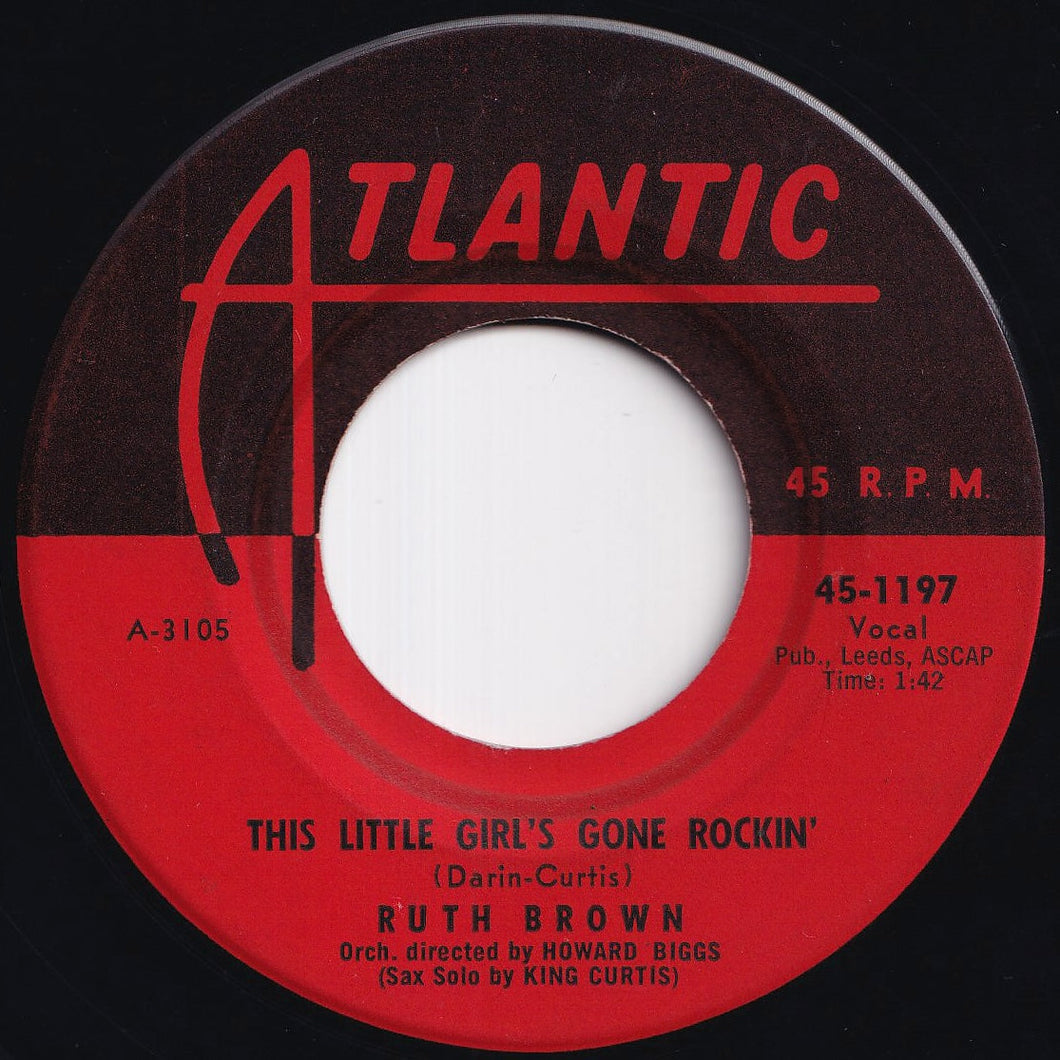 Ruth Brown - This Little Girl's Gone Rockin' / Why Me (7 inch Record / Used)