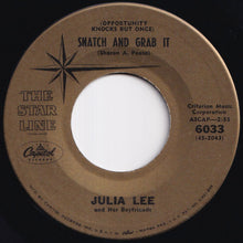 画像をギャラリービューアに読み込む, Julia Lee - Last Call (For Alcohol) / (Opportunity Knocks But Once) Snatch And Grab It (7 inch Record / Used)
