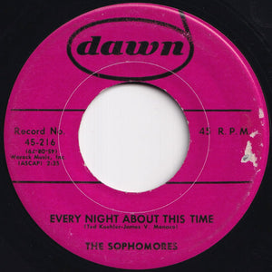 Sophomores - Cool Cool Baby / Every Night About This Time (7 inch Record / Used)