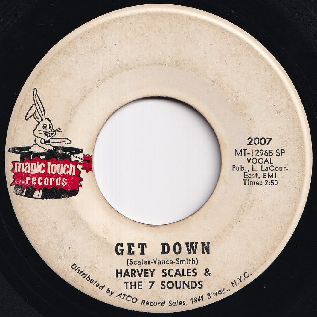 Harvey Scales & The 7 Sounds - Get Down / Love-Itis (7 inch Record / Used)