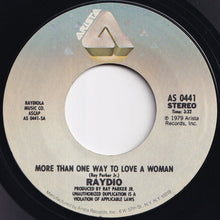 Load image into Gallery viewer, Raydio - More Than One Way To Love A Woman / Hot Stuff (7 inch Record / Used)
