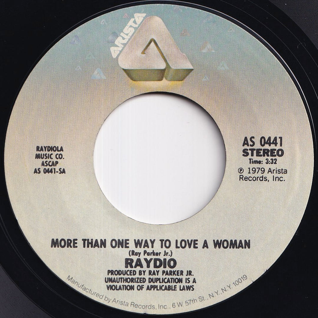 Raydio - More Than One Way To Love A Woman / Hot Stuff (7 inch Record / Used)
