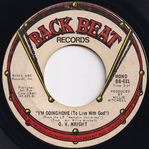 O.V. Wright - I've Been Searching / I'm Going Home (To Live With God) (7 inch Record / Used)